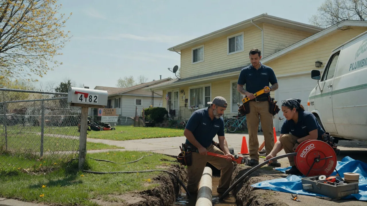 Gas Line Repair in Galesville, WI near me